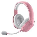 Razer Barracuda X Wireless Gaming & Mobile Headset (PC, Playstation, Switch, Android, iOS): 2022 Model - 2.4GHz Wireless + Bluetooth - Lightweight 250g - 40mm Drivers - 50 Hr Battery - Quartz Pink