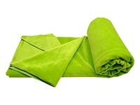 VARDHMAN Felt Fabric (Fleece Fabric) 32" x 36" Inches : Color - Parrot Green : for Soft Toy Making, Cushions Making and Other Craft Work.