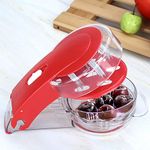 Cherry and Olive Pitter, Cherry Olive Pitter Remover Stoner Tool for 6 Cherries,Olives,Plums Cherry Pitter Machine Pit Remover Tool for Pear,Jujube