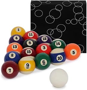 Superbilliards Billiard Pool Ball Standard Set Mini Size 2" - 50.8 mm