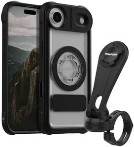 Rokform iPhone 17 Air Crystal Case + Motorcycle Handlebar Phone Mount