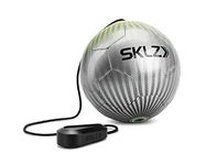 SKLZ Star-Kick Football Rebounder, Football Training Equipment, Kick Trainer, Volt, Size One Ball