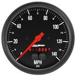 Auto Meter 2684 Gauge, Speedometer, 5", 140Mph, GPS, Z-Series