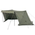 Naturehike Ares Army Tent 1-2 Person Camping Tent, 4 Season Fireplace Tent warm Tent with Fireplace Hole