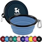 COOYOO Collapsible Dog Bowl,2 Pack 