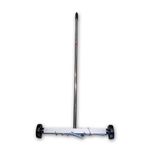 Heavy Duty Telescopic Magnetic Pick Up Sweeper 17-Inch Wide with Wheels – Workshop, Garage, Lawn, Factory & Construction Site Metal Nail Bolts Shavings Debris Cleaner 4kg Magnet Strength