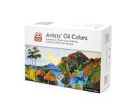 OAT ART STUDIO Artists' Oil Colors, Professional Grade, including Gold. 12x37 ml/1.25 oz