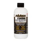 Solution Finish Black Plastic & Vinyl Plastic Trim Restorer - Car and Truck Polish - 12 oz