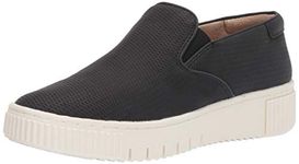 Women's Natural Soul, Tia Platform Sneaker, Black, 6.5