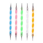 Oytra Dotting Tool 5 Piece Set Embossing Stylus for Mandala Clay Pottery Ceramic Nail Art and Polymer Clay Acrylic