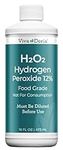 Viva Doria H2O2 Hydrogen Peroxide 12 Percent, Food Grade, 473 mL (16 Fluid Ounce)