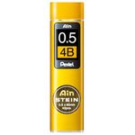 Pentel Ain Stein 0.5Mm Mechanical Pencil Lead | Lead of Grade 4B | Smooth & Not Scratchy | Easy to Insert Inside The Pencil | Pack of 40 Pcs (C275-4B), Black