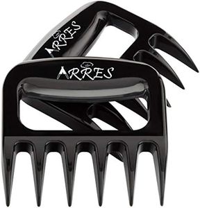 Arres Pulled Pork Claws & Meat Shredder - BBQ Grill Tools and Smoking Accessories for Carving, Handling, Lifting (Meat claws)