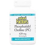 Natural Factors - Phosphatidyl Choline 420mg, 90 Softgels