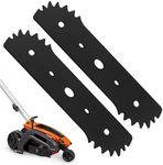 7-1/2" Electric Edger Blade - Compatible with Worx WG896 / WG895 - Fits for Craftsman Edger/Trencher 7.5" Blade - Replacement Blade 50018386 71-86880 WA0034 (2 Pack)