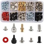 228Pcs Computer Screw Standoffs Assortment Kit, Pc Case Screws for Hard Drive Computer Case Motherboard Fan Power Graphics