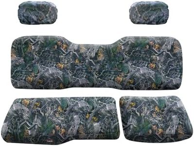 StarknightMT Ranger Seat Cover with Headrest Cover, Ranger 1000 Seat Cover Compatible with Polaris Ranger 1000/ XP 1000/Crew XP 1000 2018-2025 Camouflage