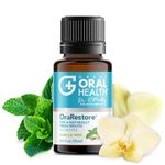 OraRestore Bad Breath Treatment for Adults Halitosis: Dentist Formulated Oral Rinse Concentrate Tooth Oil Liquid Toothpaste, Fresh Breath Mouthwash for Dry Mouth, Oral Care, Healthy Gums & Teeth 15ml