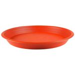 Hug A Plant|UV Treated Round Bottom Tray Suitable for 20 inch Round Plastic Pot|Heavy Duty Highly Durable Tray for Indoor Home & Garden Decor (50CM|20INCH, Terracotta) (Pack of 1)