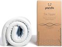 Panda® Gel Infused Memory Foam Bamboo Mattress Topper - UK Small Double | 5cm Thick | Medium Firm | Orthopaedic Neck, Spine, Hip Support | Adjustable Straps | Temperature Control | Long Lasting