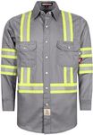 BOCOMAL FR Shirts for Men Hi Vis Hi