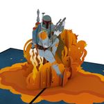 Lovepop Star Wars™ Boba Fett™ Father’s Day Pop-Up Card – Father’s Day Card – Handcrafted 3D Pop-Up Greeting Card – Father’s Day Love Card, 5 x 7”