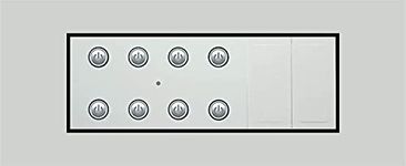 Smarteefi 8 Port Modular WiFi Smart Switch Board (7 Light Switch + 1 Switch 16A), Customizable with Smarteefi add-on modules, Compatible with Alexa (Size: 6M (220mmx90mmx40mm))