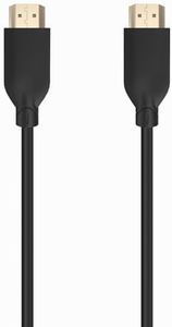 AISENS - A120-0730 - HDMI Cable V2.0 CCS Premium High Speed/Hec 4K@60Hz 18Gbps, A/M-A/M, Black, 1.5M