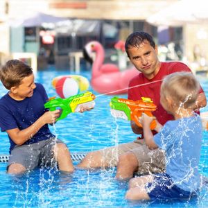 Quanquer Kids Water Pistols 3-Pack – 600ml Long Range Pump Soaker Toy