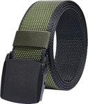 Belts for Men, 2 Colors in 1 Canvas