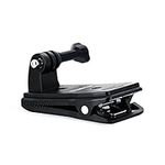 Sametop Backpack Strap Mount Quick Clip Mount Compatible with GoPro Hero 12, 11, 10, 9, 8, 7, 6, 5, 4, Session, 3+, 3, 2, 1, Hero(2018), Fusion, Max, DJI Osmo Action Cameras