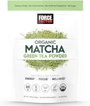 FORCE FACTOR Organic Matcha Green Tea Powder for Energy, Focus, and Daily Wellness, Culinary Grade, USDA-Certified Organic, Rich and Delicious Flavor 169g, 84 Servings