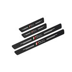 1pack Carbon Fiber Car Door Sill Sticker Compatible with Fiat 500 500c 500e 500x 500l Panda Punto TIPO Bravo (Color : 4pcs 500l)