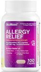 ValuMeds 100-Count Allergy Medicine Tablets | Fexofenadine HCl | Non-Drowsy Antihistamine for Hay Fever, Itchy Eyes | For Kids, Adults