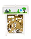 AntHouse - 3D Sand Ant Hill | White T Kit 15x15x1,5 cm | Ant Farm