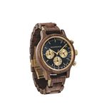 WoodWatch Chrono Sailor Walnut | Wooden Watch for Men | Premium Wood Wristwatch for Man | Eco Friendly Product, we Plant 1 Tree per Watch Sold