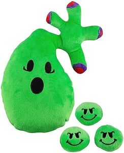Attatoy Gallbladder Plush, Body Organ Stuffed Toy Complete with Gallstones