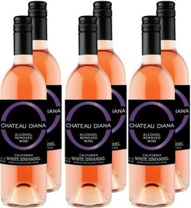 Chateau Diana Zero Alcohol California White Zinfandel (6x 750 ml.)