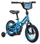 Schwinn Toggle Quick Build Kids Bike, 12-Inch Wheels, Smart Start Steel Frame, Easy Tool-Free Assembly, Blue