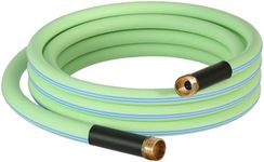 Atlantic Heavy Duty Garden Hose 5/8 Inch x 20 ft Green Color Durable Water Hose (20 Feet)