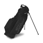 Titleist Players 4 StaDry Golf Bag, Black/Black/Graphite