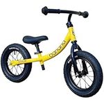 Banana GT Balance Bike - Lightweight Bike for 2, 3, 4, 5 Year Old Boys and Girls - No Pedal Kids Bike with Adjustable Handlebar and Seat - Aluminium Frame, Air Tires - Ideal Push Bike Training