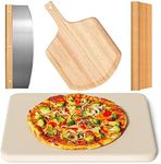 4 PCS Rectangle Pizza Stone Set, 15