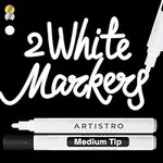 ARTISTRO 2 White Acrylic Paint Pens