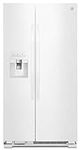 Kenmore 36" Side-by-Side Refrigerator and Freezer with 25 Cubic Ft. Total Capacity, White