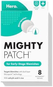 Mighty Patch Micropoint for Blemishes from Hero Cosmetics - Hydrocolloid Acne Spot Treatment Patch for Early Stage Zits and Hidden Pimples, 395 Micropoints (8 Patches)
