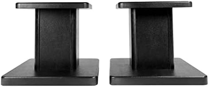 Rockville Pair Computer/Bookshelf Desktop Speaker/Studio Monitor Stands (RHT8G)