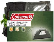 Coleman Event Shelter Deluxe Wall with Window - X-Large, Green