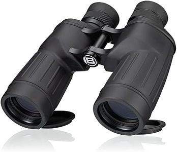 Bresser Astro & Marine Fernglas SF 7x50 WP mit Einzelfokus, leichtem Magnesiumgehäuse, wasserdicht und mit Stickstoff gefüllt, schwarz, 114107
