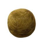 Round Hair Padding Chignon Add Volume Puff Hair Bun Maker For Lift Updo Extension Accessory Hair Style (LARGE, Ash Brown)